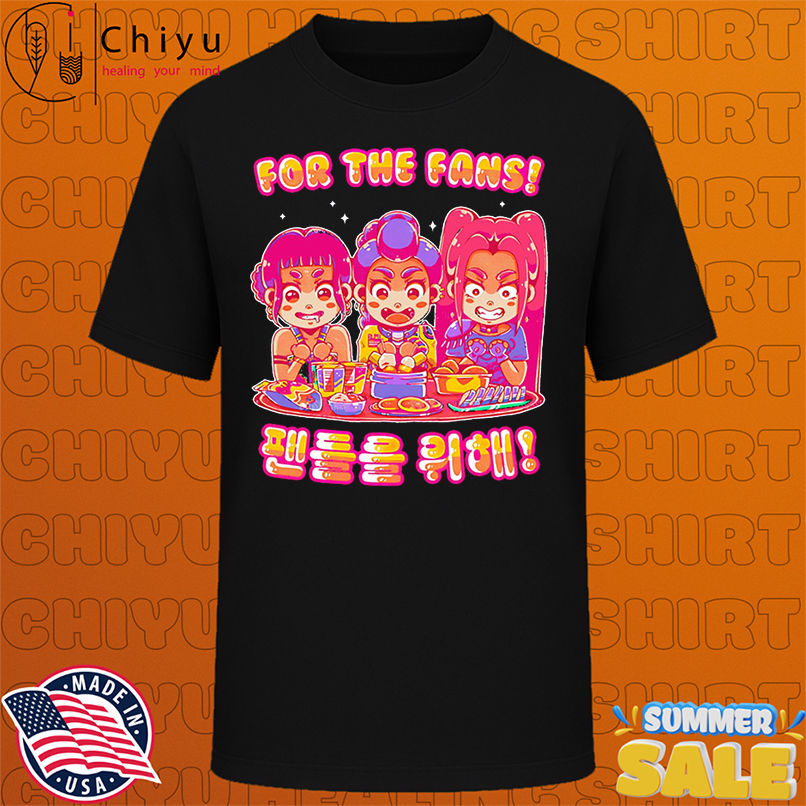 For The Fans Chibi Huntrix Cute KPop Demon Hunters shirt