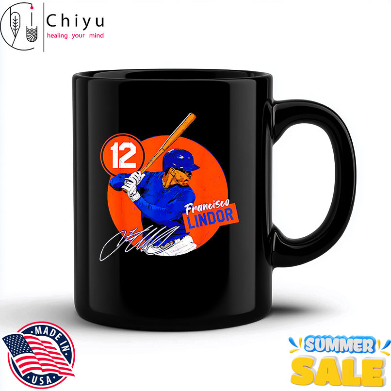 Francisco Lindor #12 New York Baseball MLB Player retro shirt