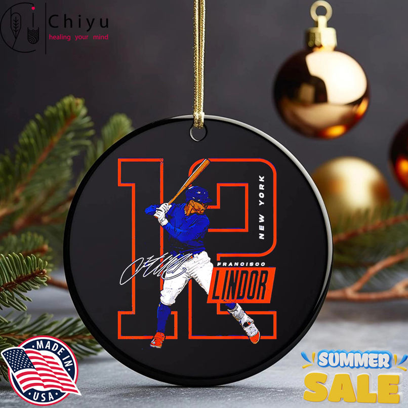 Francisco Lindor #12 New York Baseball MLB Player shirt