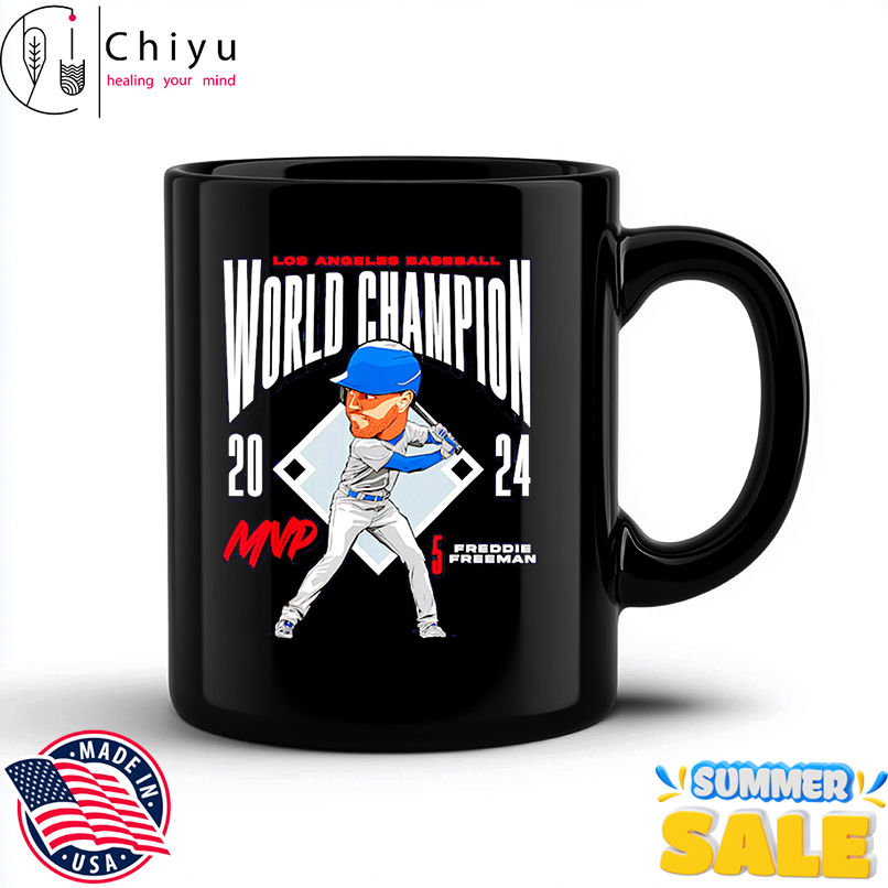 Freddie Freeman #5 Los Angeles Baseball MVP 2024 cartoon shirt