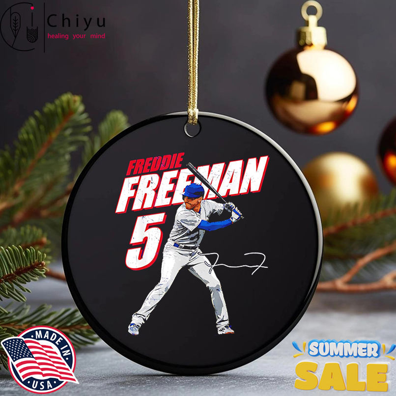 Freddie Freeman #5 Los Angeles Baseball Players signature shirt