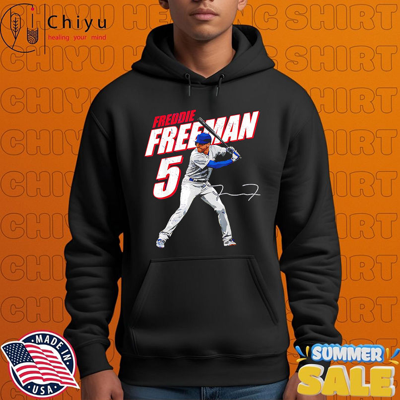 Freddie Freeman #5 Los Angeles Baseball Players signature shirt