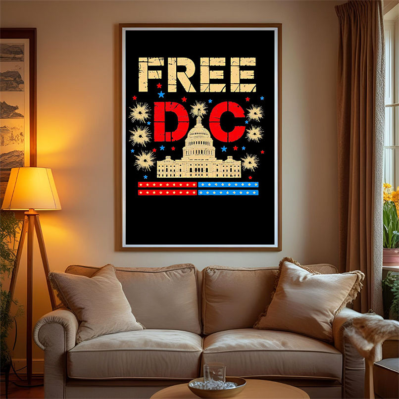 Free DC Anti Trump shirt Free DC Anti Trump shirt