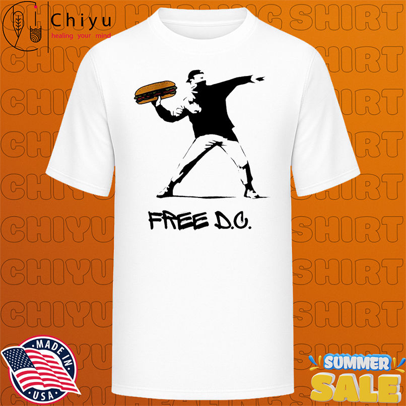 Free DC Protest Banksy Inspired Sub Sandwich shirt