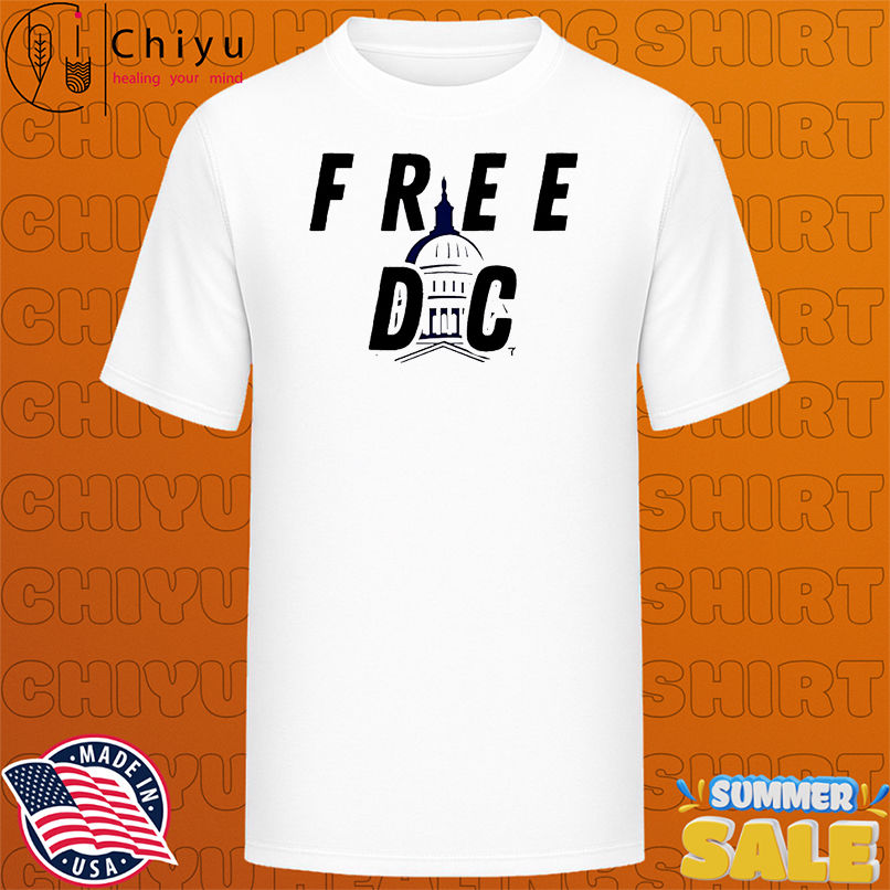 Free DC capitol dome protest graphic shirt