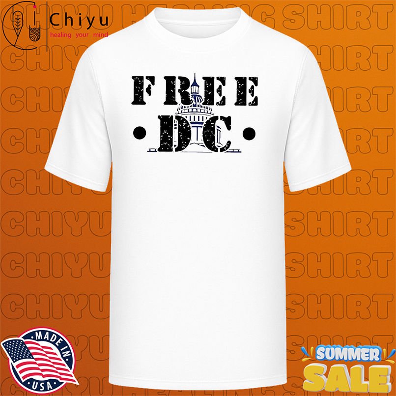 Free DC political capitol building graphic activist shirt
