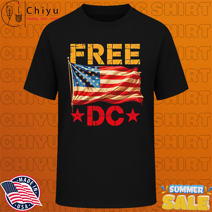 Free DC resist federal overreach protest shirt