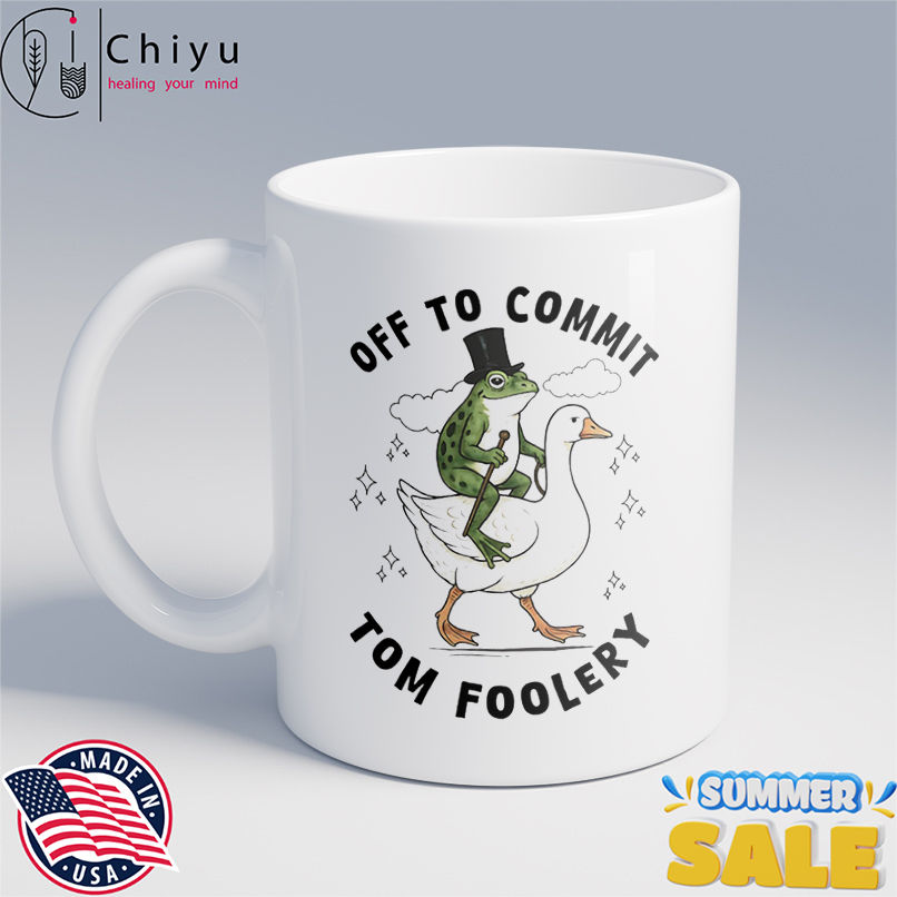 Frog riding goose off to commit tomfoolery shirt