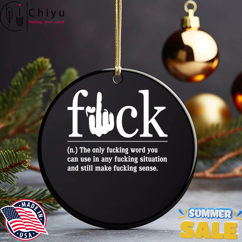 Fuck the only fucking word on can use in any fucking situation shirt