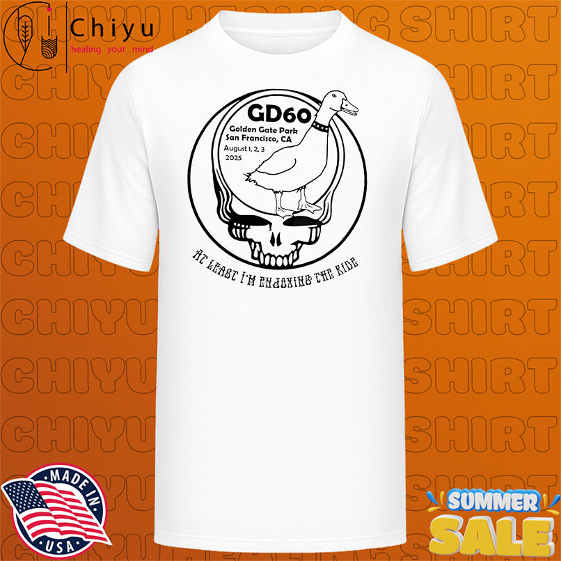 GD60 Golden Gate Park San Francisco August 123 2025 shirt