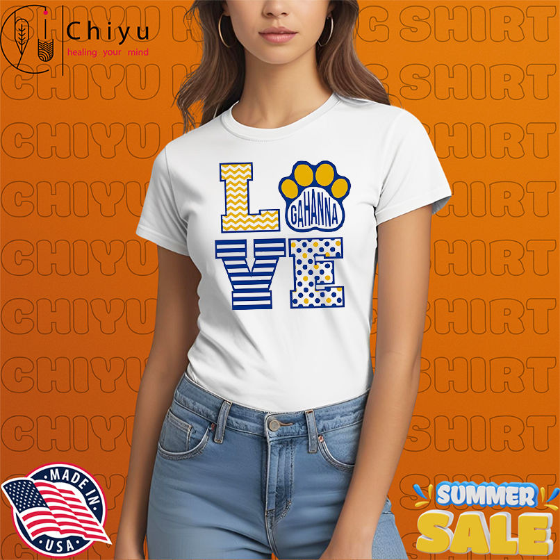 Gahanna LOVE shirt