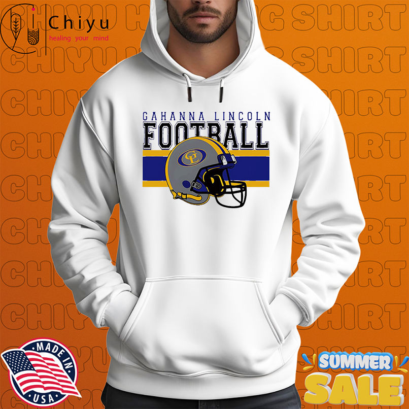 Gahanna Lincoln Football helmet shirt