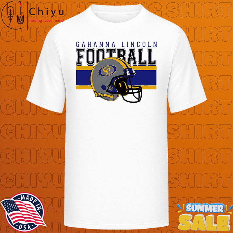 Gahanna Lincoln Football helmet shirt