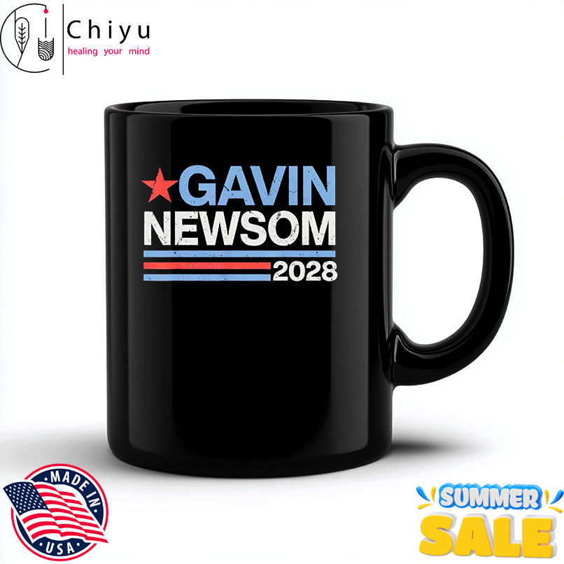Gavin Newsom 2028 President 48 Election Campaign shirt