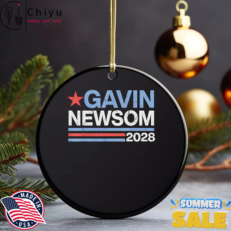 Gavin Newsom 2028 President 48 Election Campaign shirt