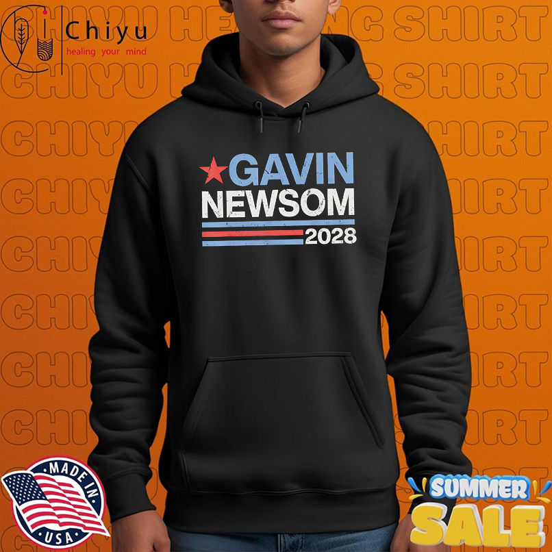 Gavin Newsom 2028 President 48 Election Campaign shirt