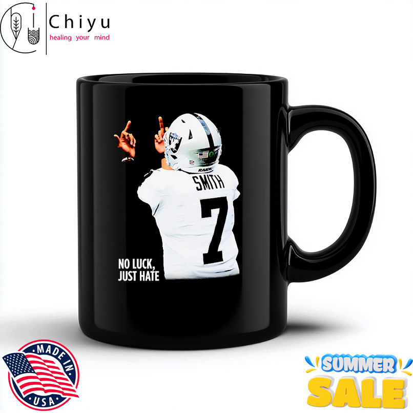 Geno Smith no luck just hate shirt Geno Smith no luck just hate shirt