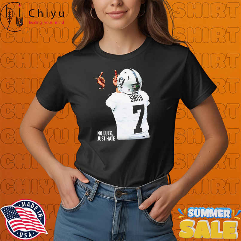 Geno Smith no luck just hate shirt