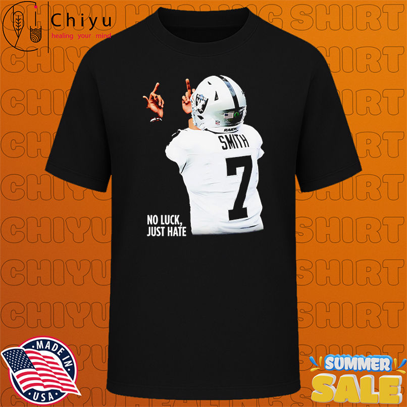 Geno Smith no luck just hate shirt