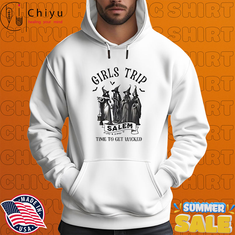 Girls Trip Salem Time To Get Wicked Halloween vintage Shirt Girls Trip Salem Time To Get Wicked Halloween vintage Shirt