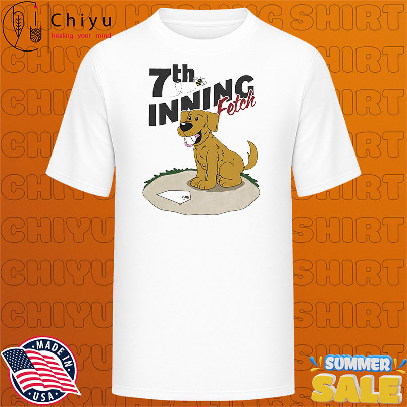 Golden Retriever 7th inning fetch shirt