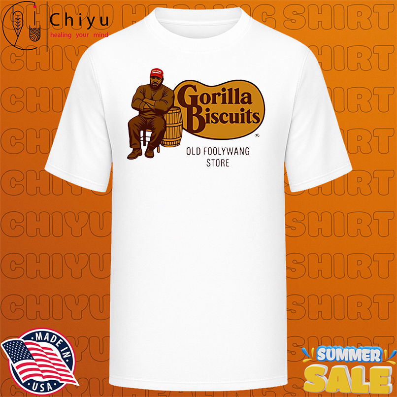 Gorilla Biscuits Cracker Barrel meme shirt
