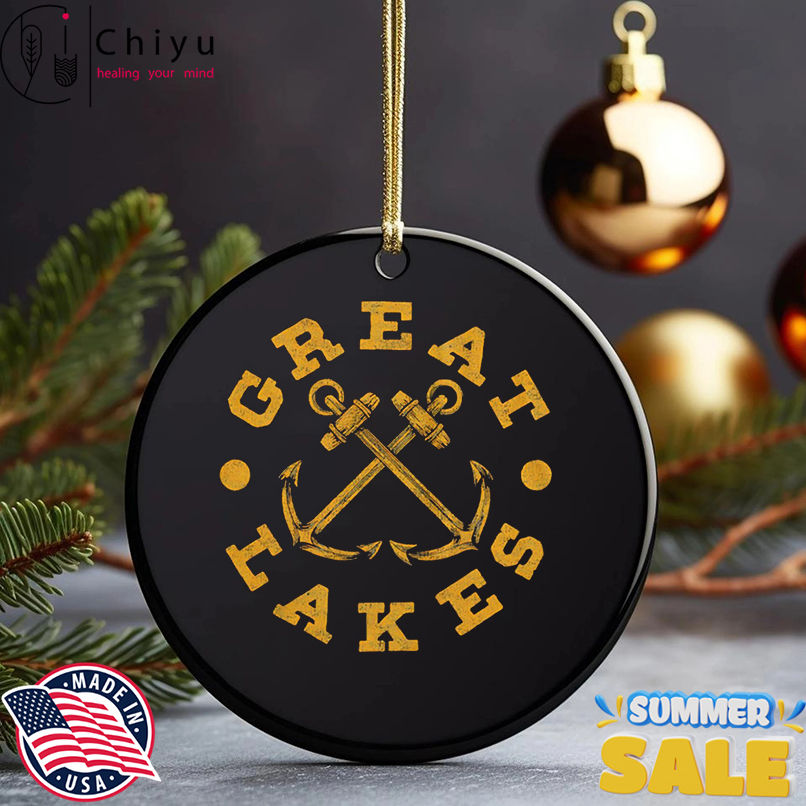 Great Lakes Crossed Anchors shirt