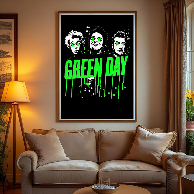 Green Day Punk Rock Graphic shirt Green Day Punk Rock Graphic shirt