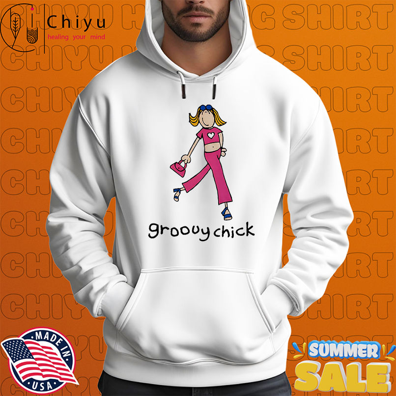 Groovy Chick girl cartoon shirt Groovy Chick girl cartoon shirt