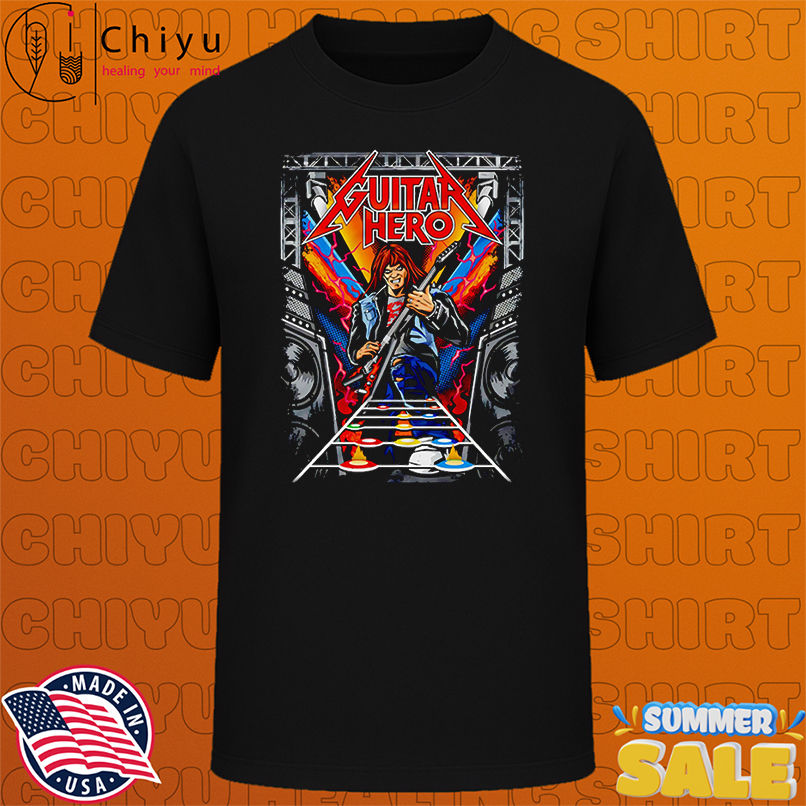 Guitar hero be the hero shirt