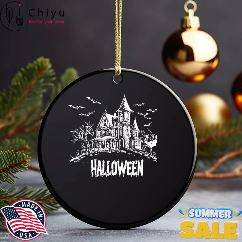 Halloween haunted house shirt