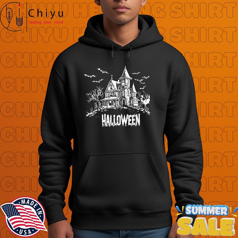 Halloween haunted house shirt