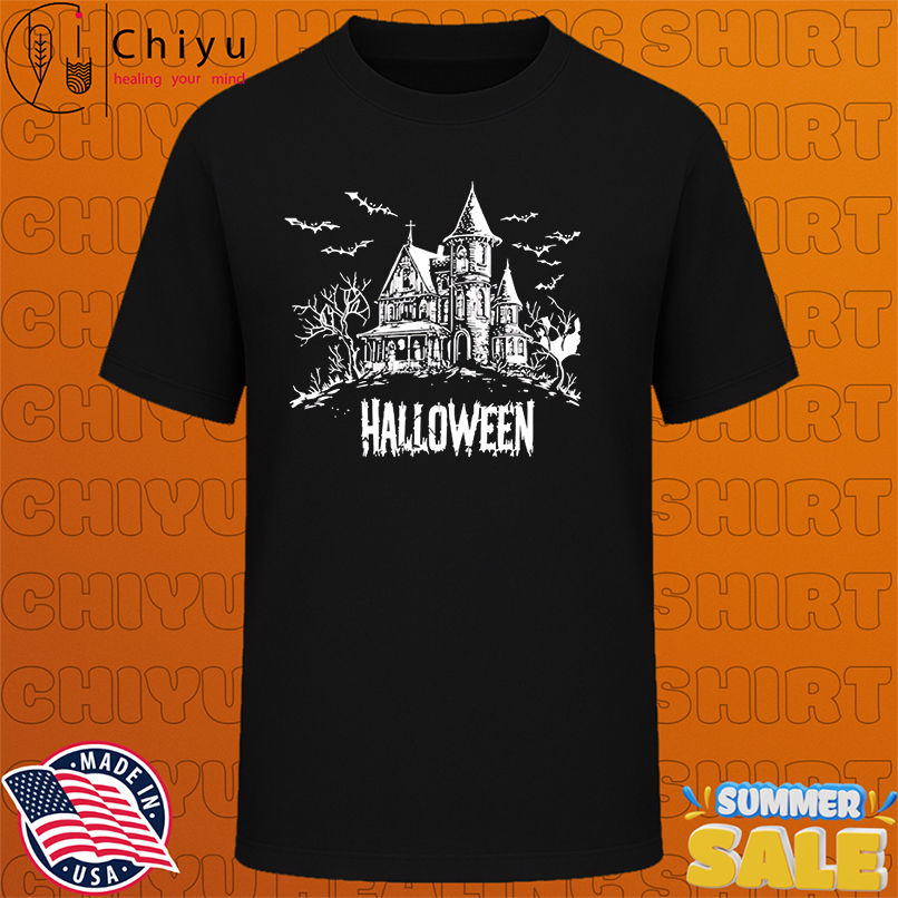 Halloween haunted house shirt