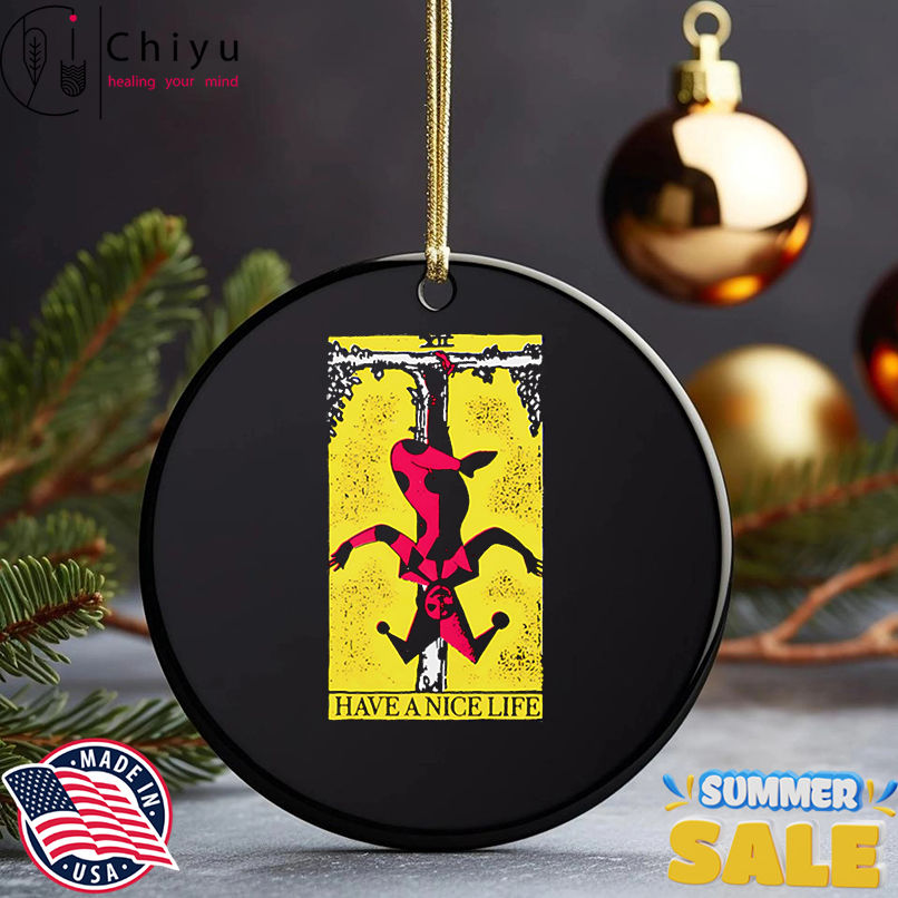 Have a Nice Life upside down guy shirt