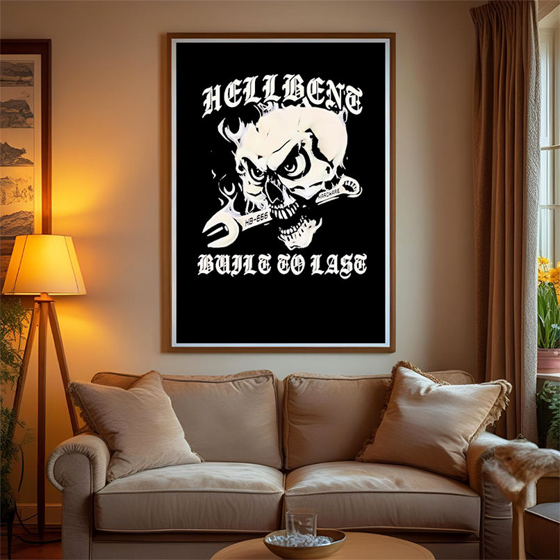 Hellbent Built To Last Skull Wrench shirt Hellbent Built To Last Skull Wrench shirt