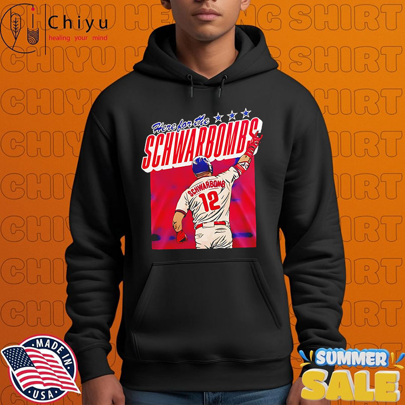 Here for the kyle schwarber philadelphia phillies shirt Here for the kyle schwarber philadelphia phillies shirt