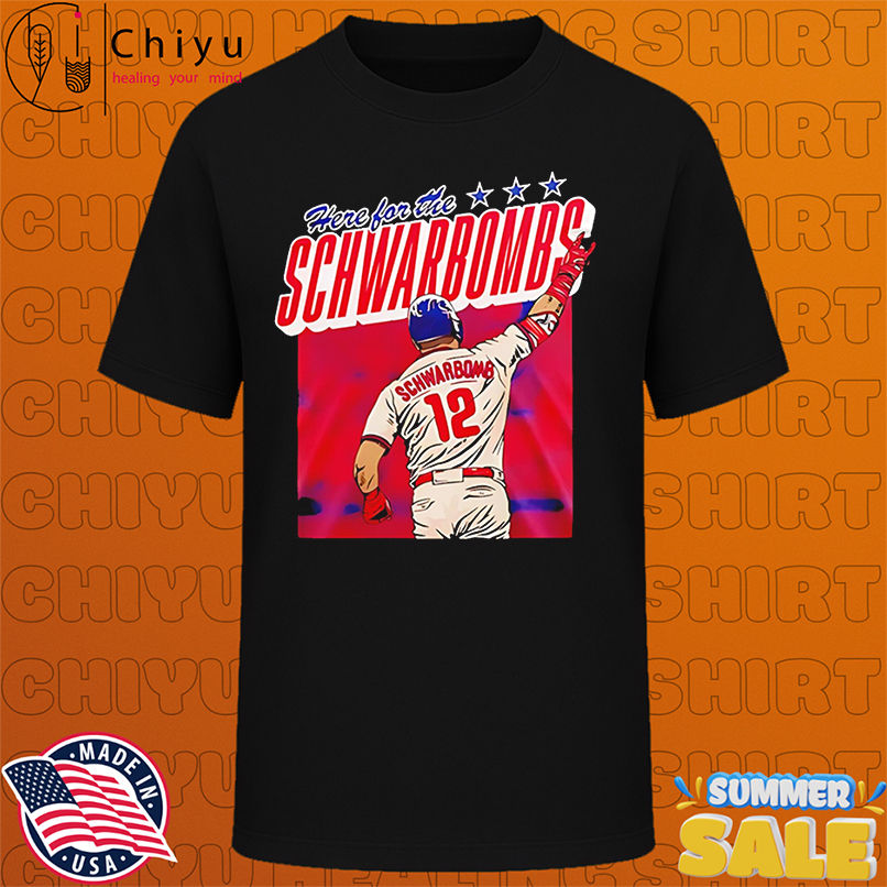 Here for the kyle schwarber philadelphia phillies shirt