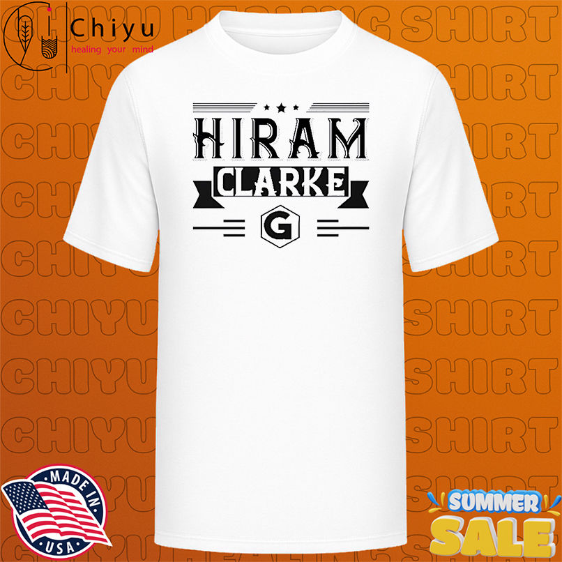 Hiram Clarke G'3 logo shirt
