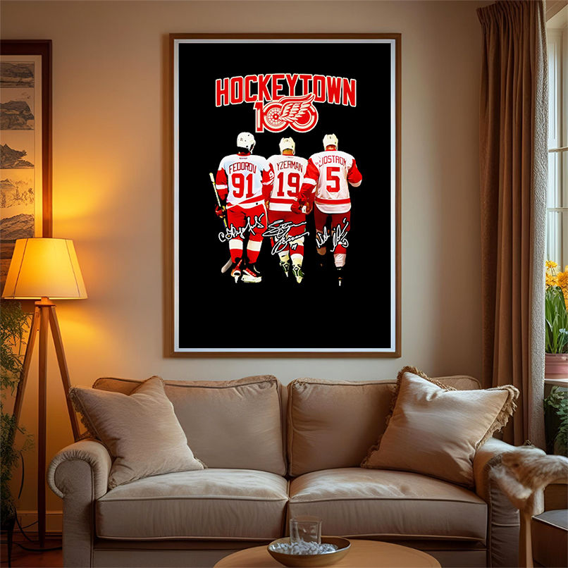 Hockeytown 100 Detroit Red Wings shirt Hockeytown 100 Detroit Red Wings shirt