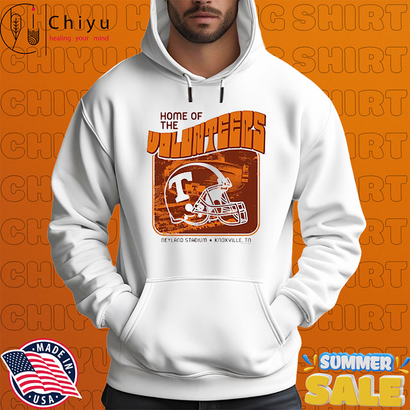Home of the Tennessee Volunteers New World Graphics helmet shirt Home of the Tennessee Volunteers New World Graphics helmet shirt