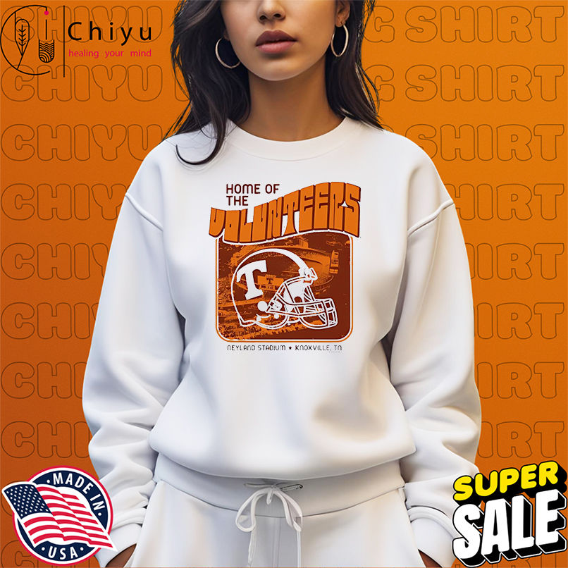 Home of the Tennessee Volunteers New World Graphics helmet shirt