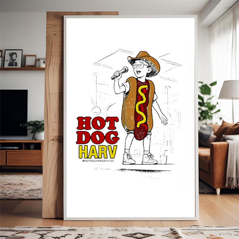 Hot Dog Harv Hat Cowboy shirt Hot Dog Harv Hat Cowboy shirt