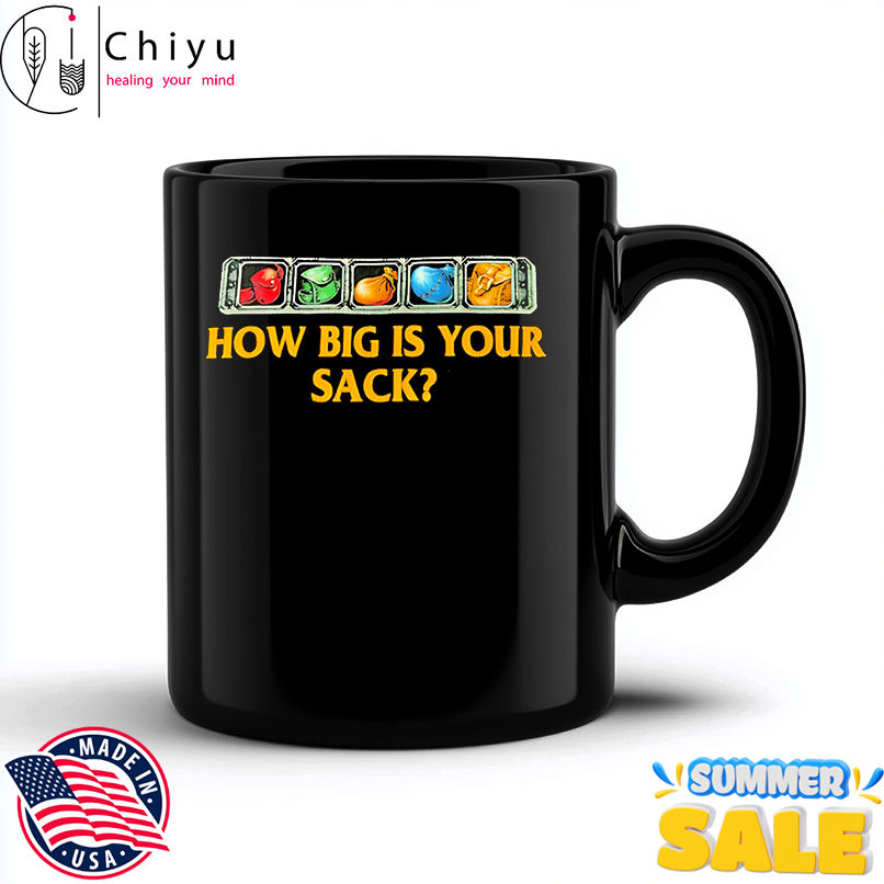 How big is your sack shirt