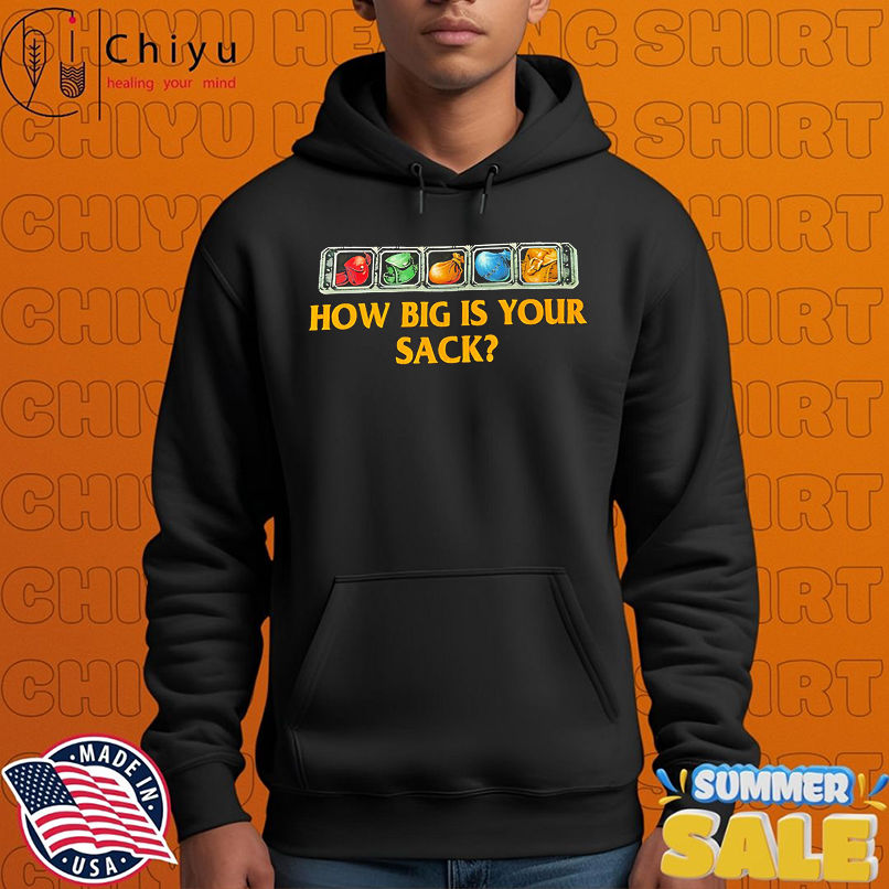 How big is your sack shirt How big is your sack shirt