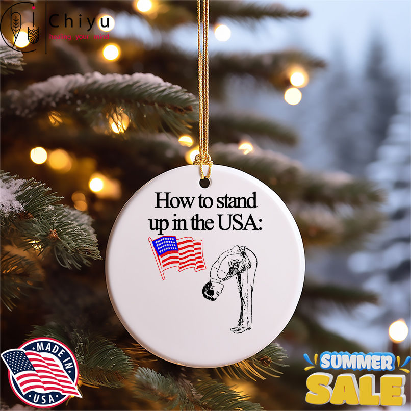 How to stand up in the USA shirt How to stand up in the USA shirt