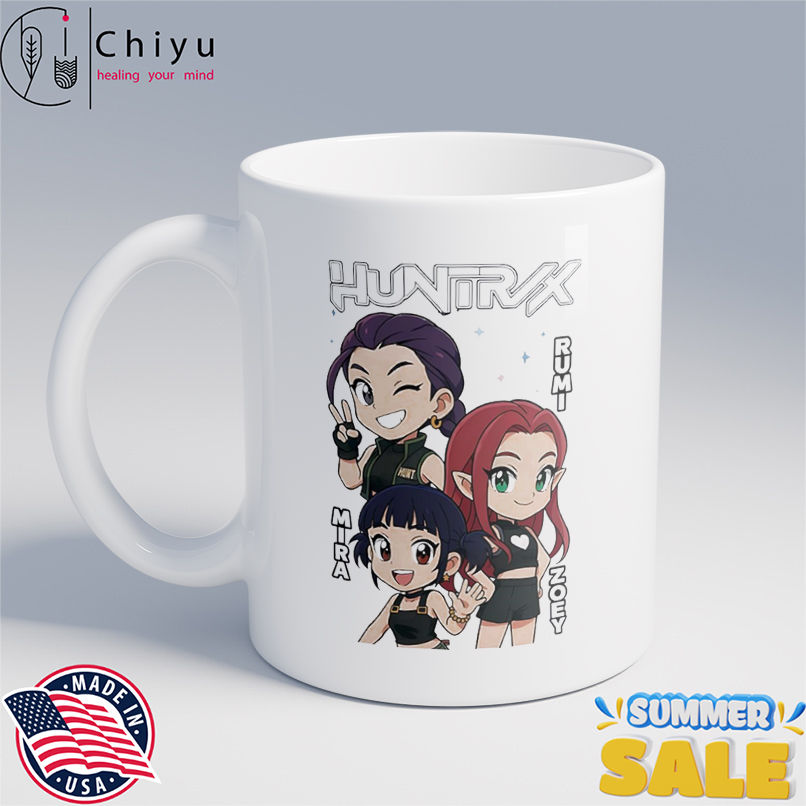 Huntrix Chibi Anime Rumi Mira & Zoey from KPop Demon Hunters shirt Huntrix Chibi Anime Rumi Mira & Zoey from KPop Demon Hunters shirt