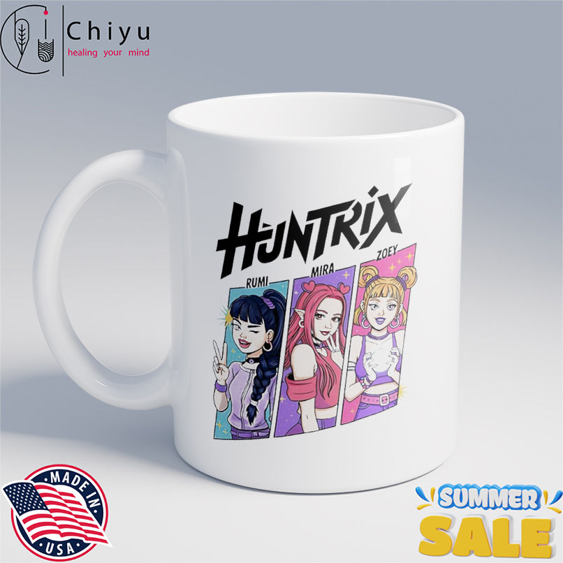 Huntrix Comic Panel Rumi Mira & Zoey KPop Demon Hunters shirt Huntrix Comic Panel Rumi Mira & Zoey KPop Demon Hunters shirt