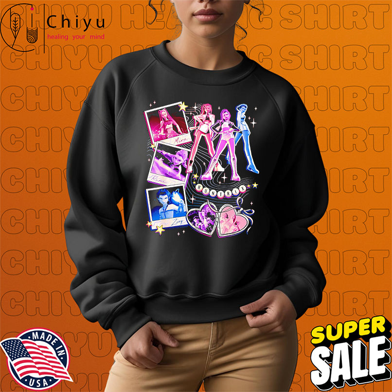 Huntrix graphic design style shirt Huntrix graphic design style shirt