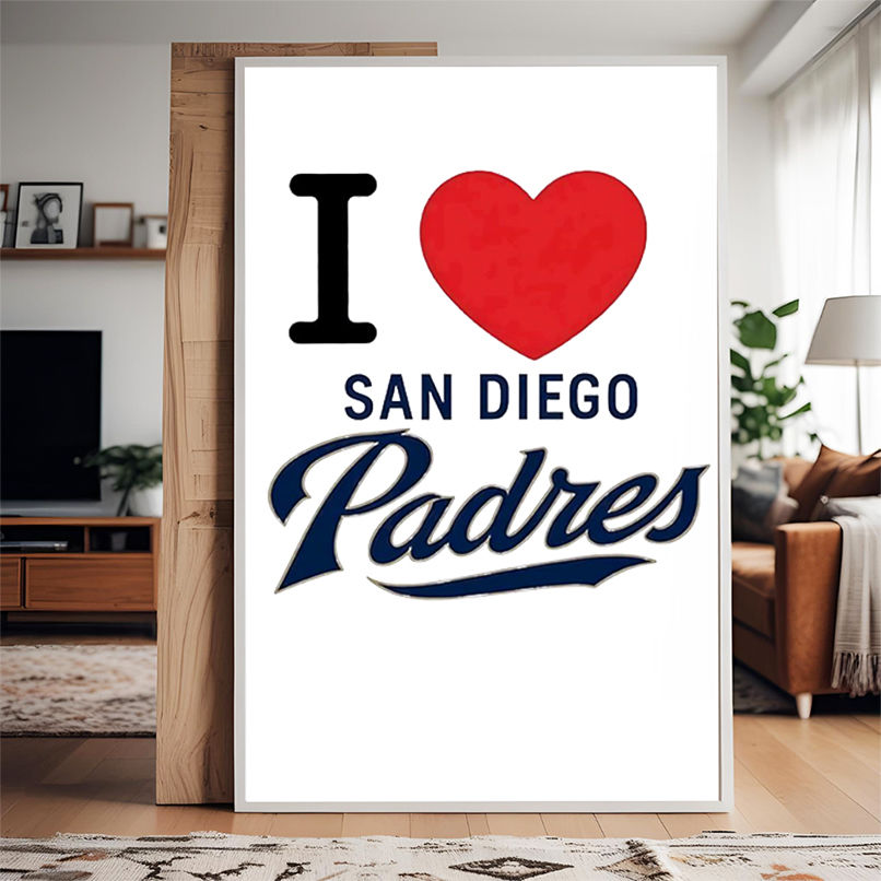 I Love San Diego Padres shirt I Love San Diego Padres shirt
