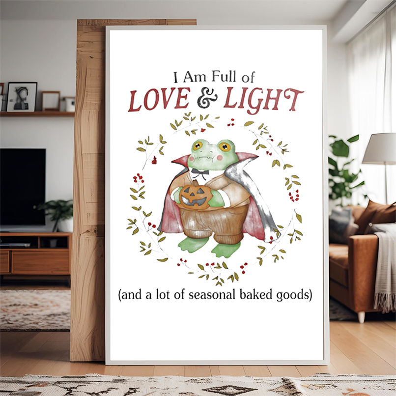 I am full of love and light and a lot of seasonal baked goods shirt I am full of love and light and a lot of seasonal baked goods shirt